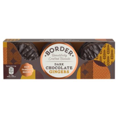 Picture of Borders Choc Ginger Biscuits 150g x14